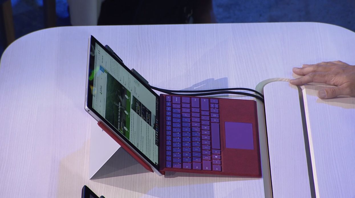 Microsoft Surface Pro 7, fot. zrzut ekranu z prezentacji Microsoftu.