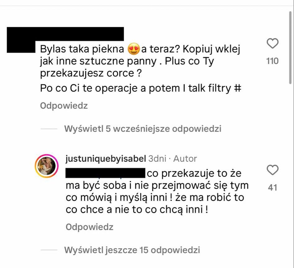 Macudzińska odpowiada "fance"
