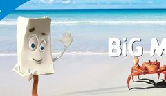 Krab-surfer reklamuje lody Big Milk Algida (wideo)