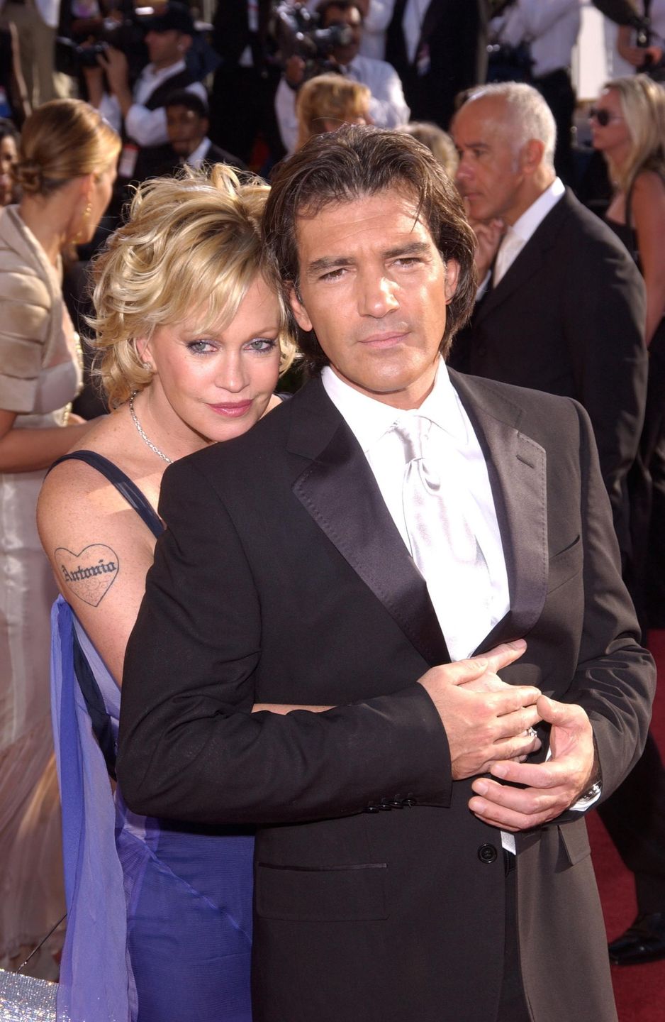Antonio Banderas i Melanie Griffith w 2004 roku 