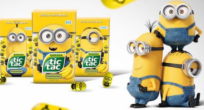 Tic Tac reklamowane w wersji z „The Minions” (wideo)