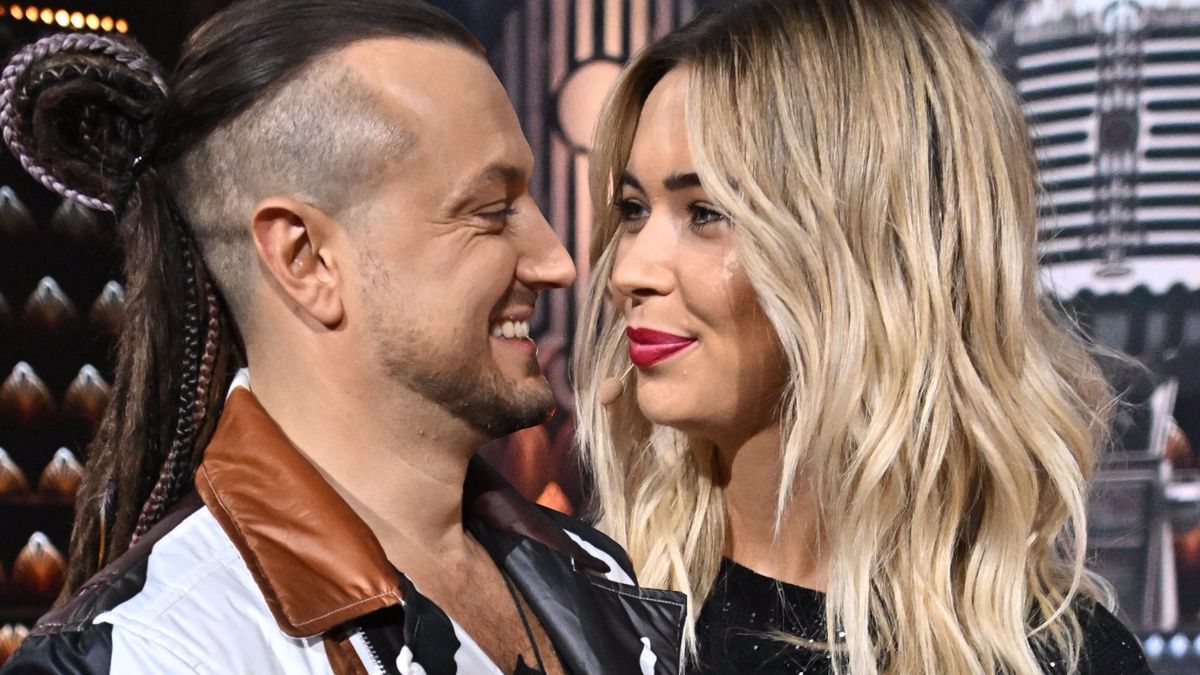 Aleksander Milwiw-Baron i Sandra Kubicka