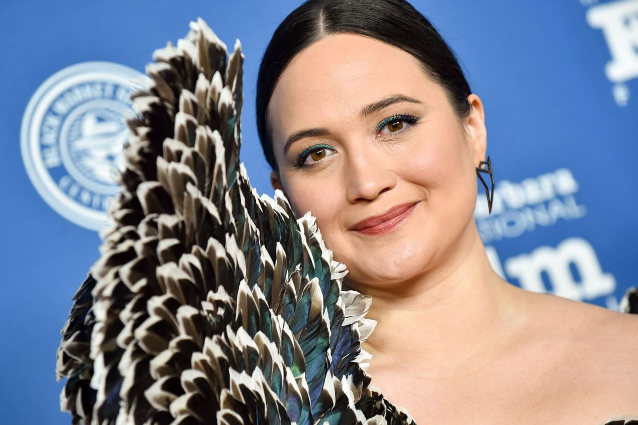 Lily Gladstone na festiwalu w Santa Barbara