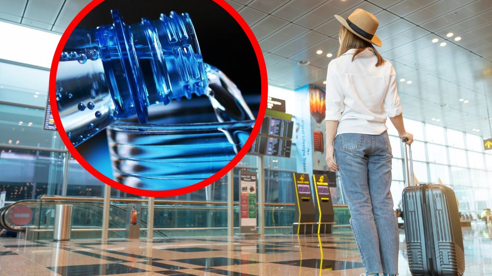 Ceny wody na lotnisku mogą sięgać nawet 10 zł za małą butelkę