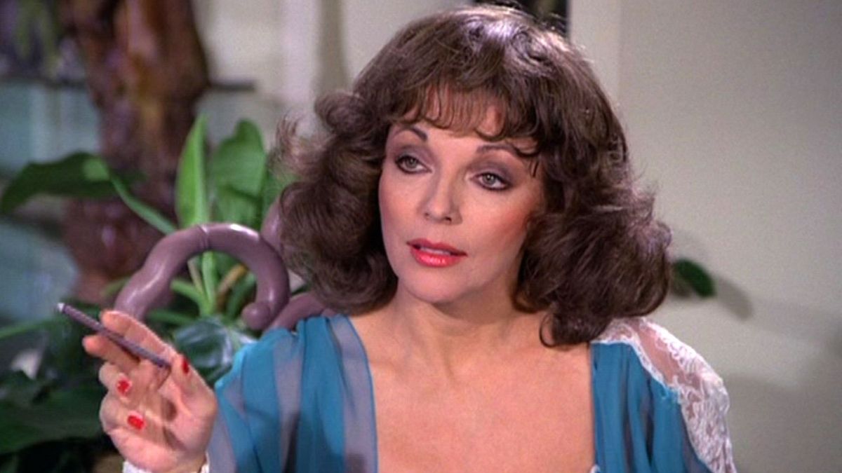 Joan Collins zdobyła wielką sławę za sprawą serialu "Dynastia"