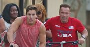 Syn Arnolda Schwarzeneggera idzie w jego ślady. Powtórzył jego słynną pozę