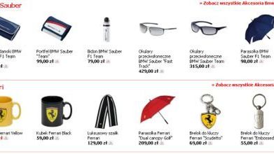 Szybka strona dla fanów Formuły 1 1