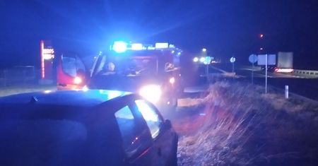 Pieszy wszedł wprost pod nadjeżdżający pojazd