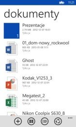 System Windows Phone 8 wyposażony w pakiet aplikacji biurowych