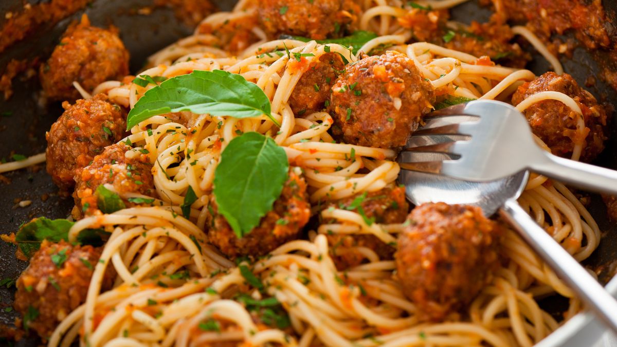 Spaghetti z pulpeciki