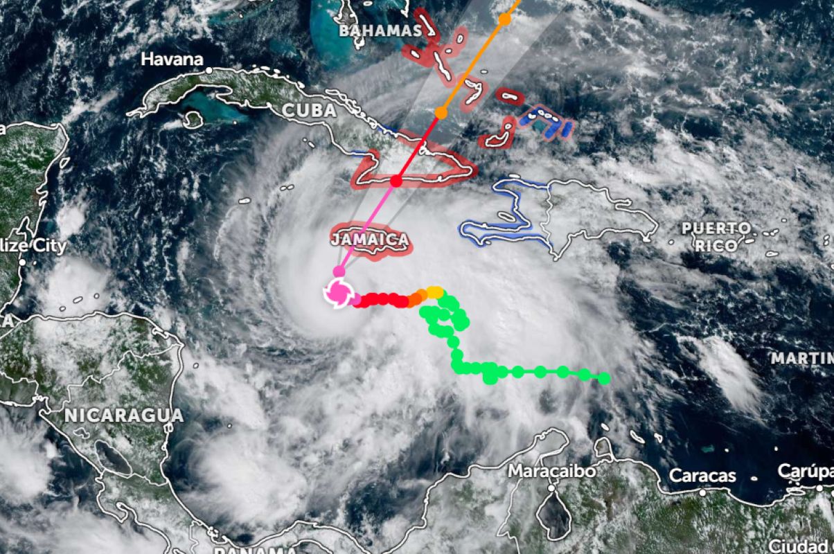Huragan Melissa. MSZ monitoruje sytuację Polaków na Jamajce