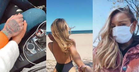 Zakochana Oliwia z "Love Island" POTWIERDZA związek z Sashą z "Top Model" podczas wspólnego łamania kwarantanny (FOTO)