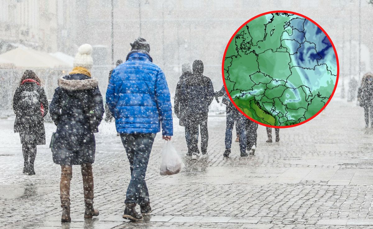 Prognoza pogody na weekend. Przez Polskę przetoczą się wichury i śnieżyce