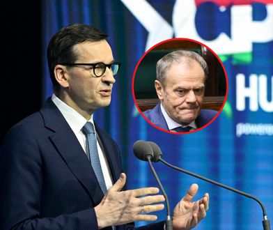 Morawiecki oskarża Tuska. "Oni się zbroili"