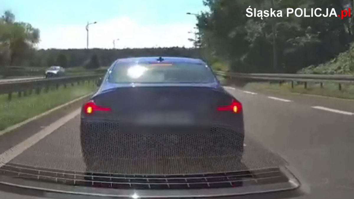 Policja ukarała kierowcę bmw