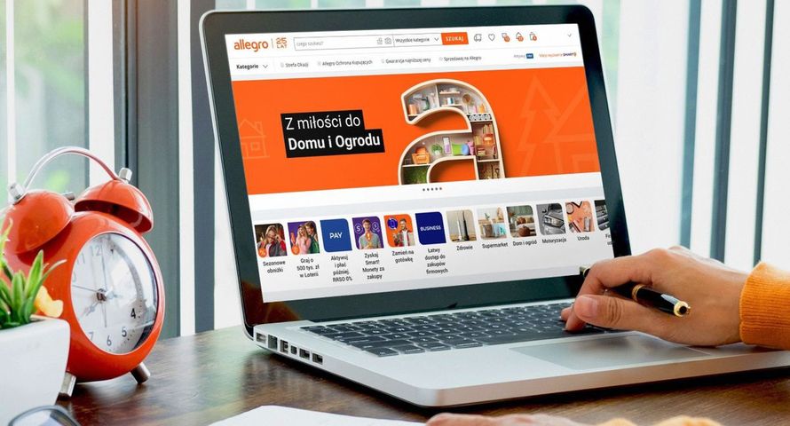 Tam zaczynamy zakupy internetowe. Allegro liderem