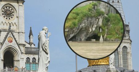 Przerażające wideo z Francji. Sanktuarium w Lourdes pod wodą