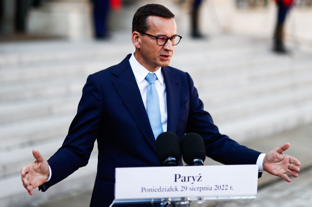 Mateusz Morawiecki w Paryżu: Polska zawsze wspierała Francję