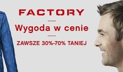 Factory pokazuje w reklamach, co jest w cenie
