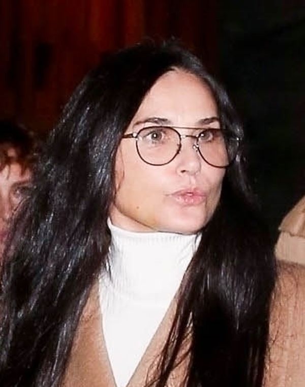 Demi Moore na kolacji z Kim Kardashian i Rumer Willis