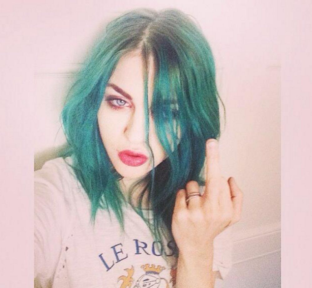 Frances Bean Cobain Fot. screen z Twitter