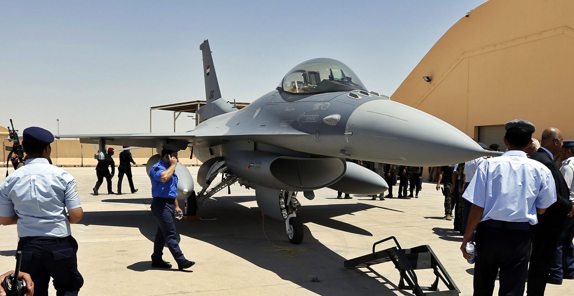 W bazie Balad stacjonują irackie F-16