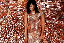 Michelle Obama żegna Biały Dom w kreacji Versace