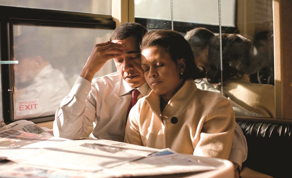 Michelle i Barack Obamowie 