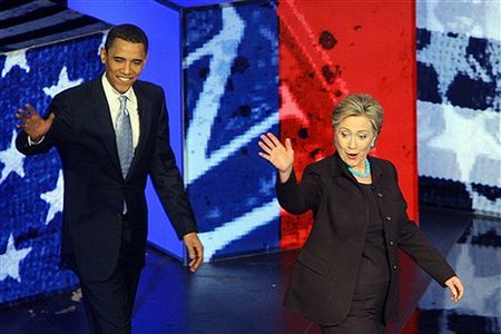 Remisowa debata telewizyjna Obama-Clinton w Teksasie
