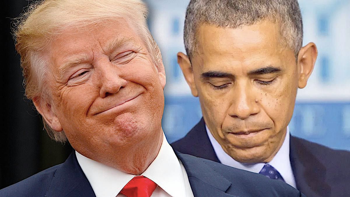 Barack Obama, Donald Trump