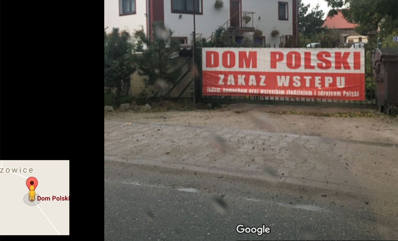 "Zakaz wstępu Żydom i zdrajcom Polski". Jest reakcja śledczych ws. baneru hostelu