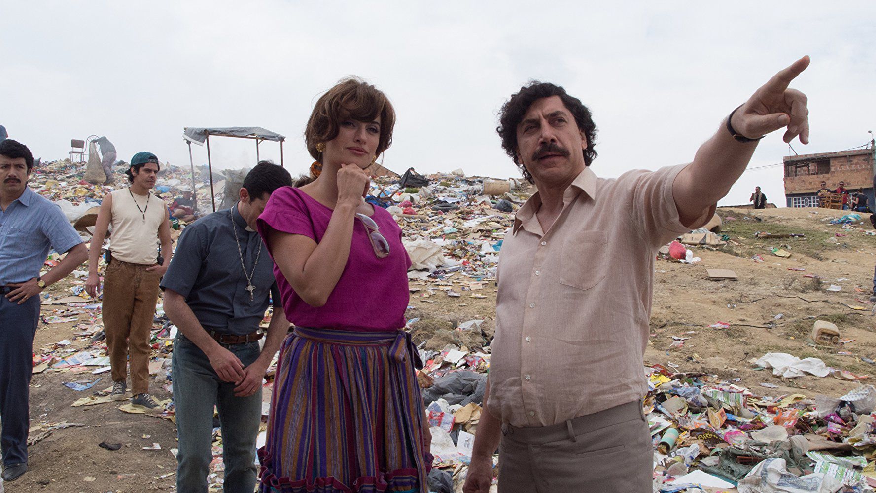 Javier Bardem i Penelope Cruz jako Pablo Escobar i Virginia Vallejo 