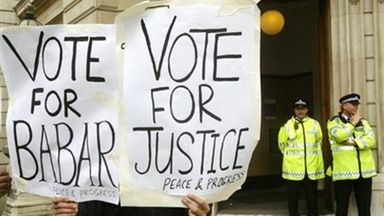 Demonstracja w obronie Babara Ahmada
