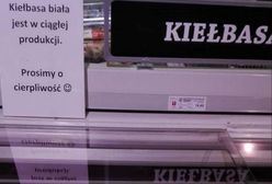 Kiełbasiane niedobory. Sklep prosi o cierpliwość