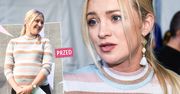 Kurdej-Szatan włożyła wielką, ciążową bluzkę i pochwaliła się metamorfozą: "Była Fiona i nie ma Fiony". Teraz to chudzinka
