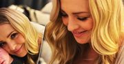 Basia Kurdej-Szatan pokazała twarz Henia. Fani już wiedzą, do kogo jest podobny
