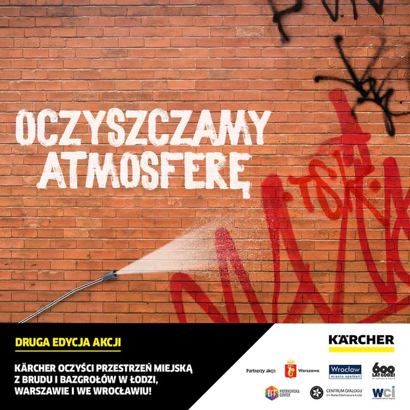 Akcja Kärcher "OCZYSZCZAMY ATMOSFERĘ"