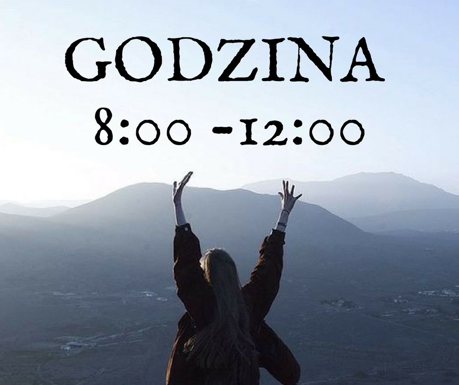 Godzina 8:00 - 12:00, a charakter