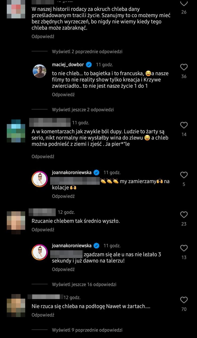Dowbor i Koroniewska rzucają jedzeniem po przegranej Polski na mundialu. Wkroczyli internauci