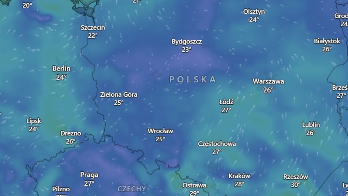 Po upałach w Polsce nadejdzie ochłodzenie.