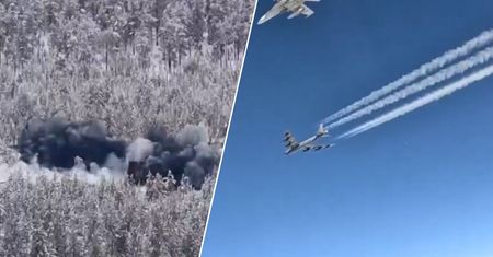 Demonstracja siły na dalekiej północy. B-52 i F/A-18 niszczą cele