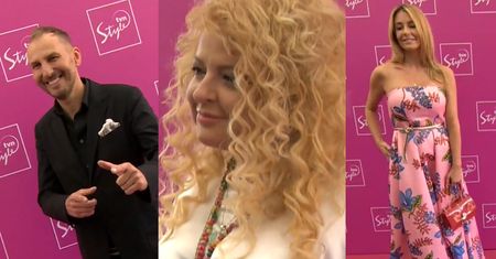Gessler, Rozenek i smutna Sablewska pozują na ściance
