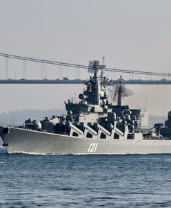 Rosjanie twierdzą, że krążownik "Moskwa" jest tylko uszkodzony. Według Ukraińców przewrócił się i zaczął tonąć