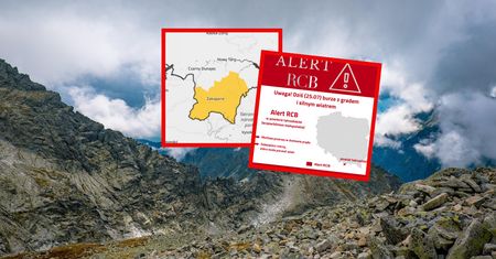 Pilny komunikat dla turystów. Wydano alert RCB
