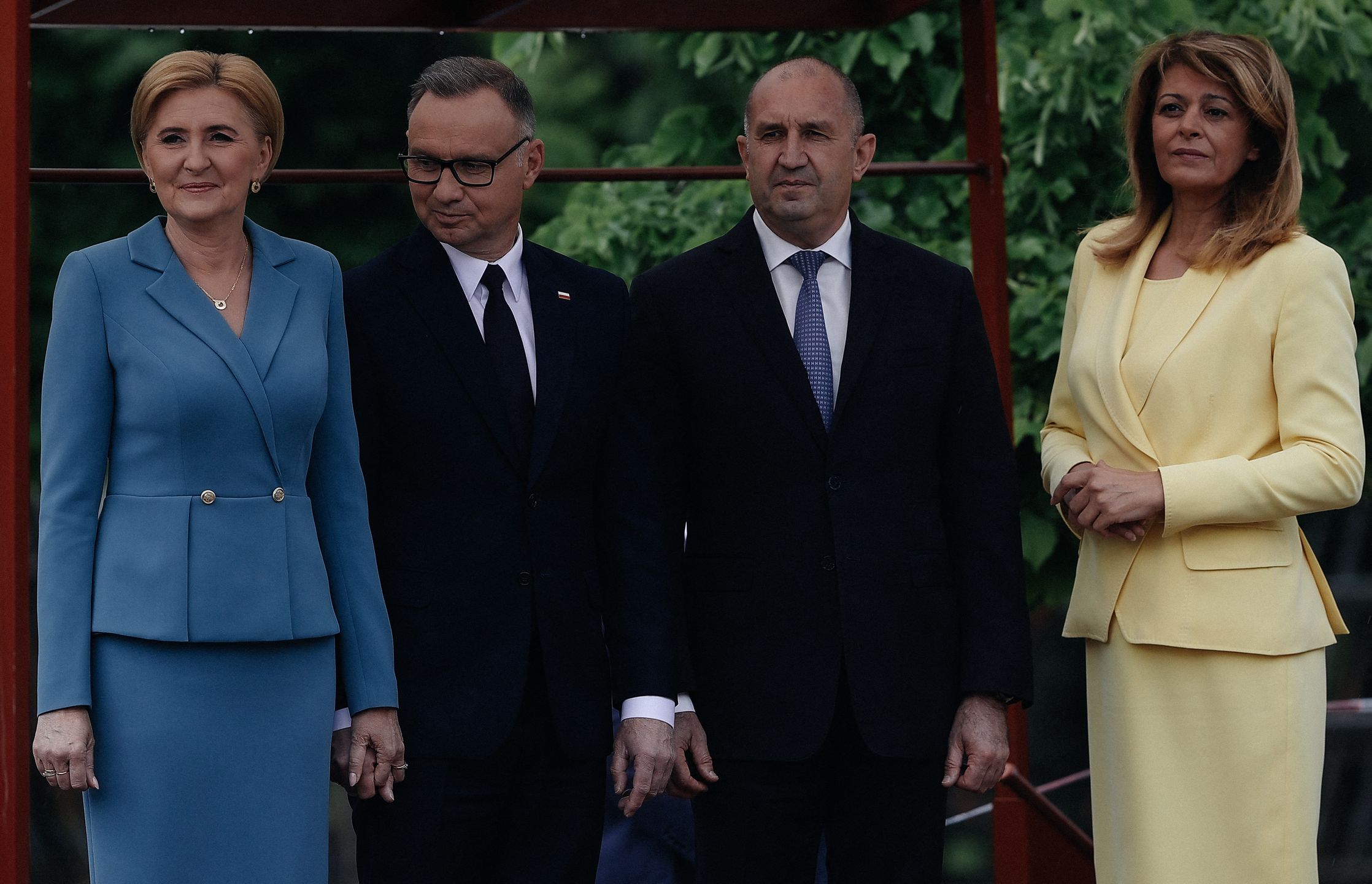 Agata Duda towarzyszy mężowi podczas wizyty w Bułgarii