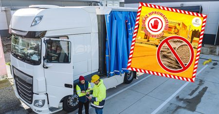 Tony zboża z Ukrainy jechały do Polski. Szybka reakcja służb