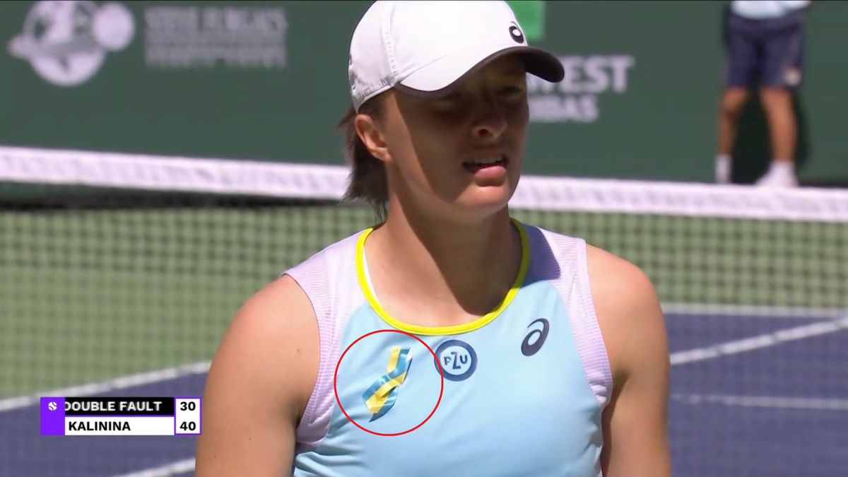 Iga Świątek podczas Indian Wells
