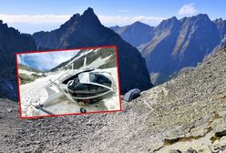 Wypadek helikoptera pod Rysami. Trzy osoby na pokładzie