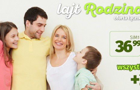 lajt mobile z ofertą łączoną lajtRodzina od 24,99 zł/miesięcznie
