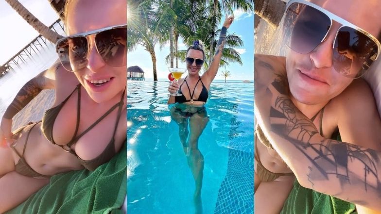 Blanka Lipińska zachwyca się bikini projektu Michele Morrone